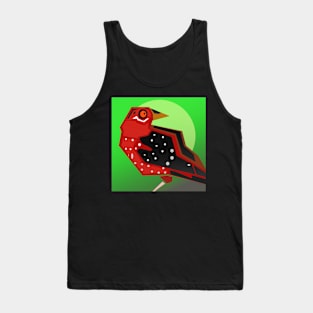 Strawberry Finch Tank Top